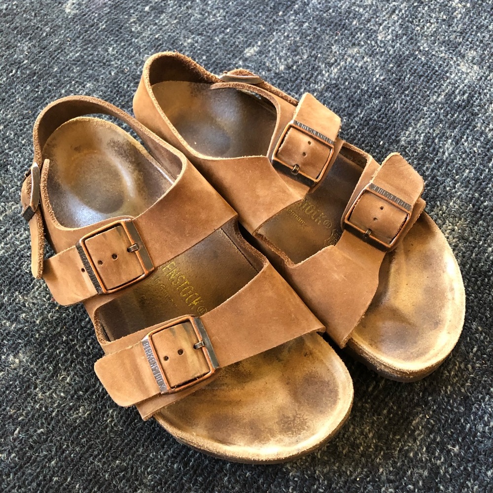 Brown Birkenstock size 39 8L/6M